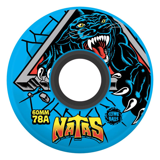 SLIMEBALLS Natas Re Issue OG Slime Blue 78a 60mm Wheels