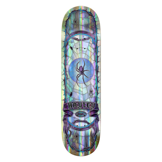Real Hayley Rainbow Hologram Cathedral Deck 8.25