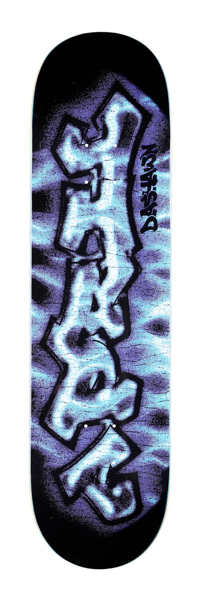 April Dashawn Jordan Clear Flame Deck 8.38