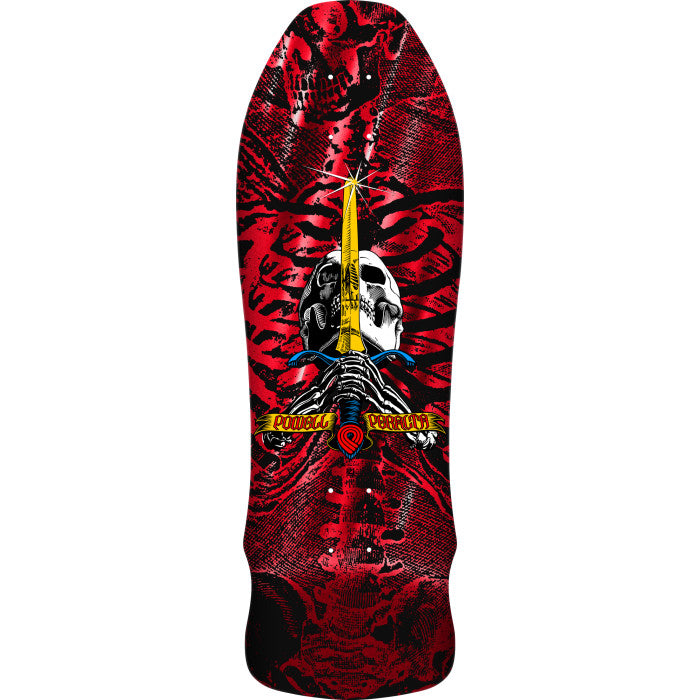 Powell Peralta Geegah Skull & Sword Re Issue Deck 9.75