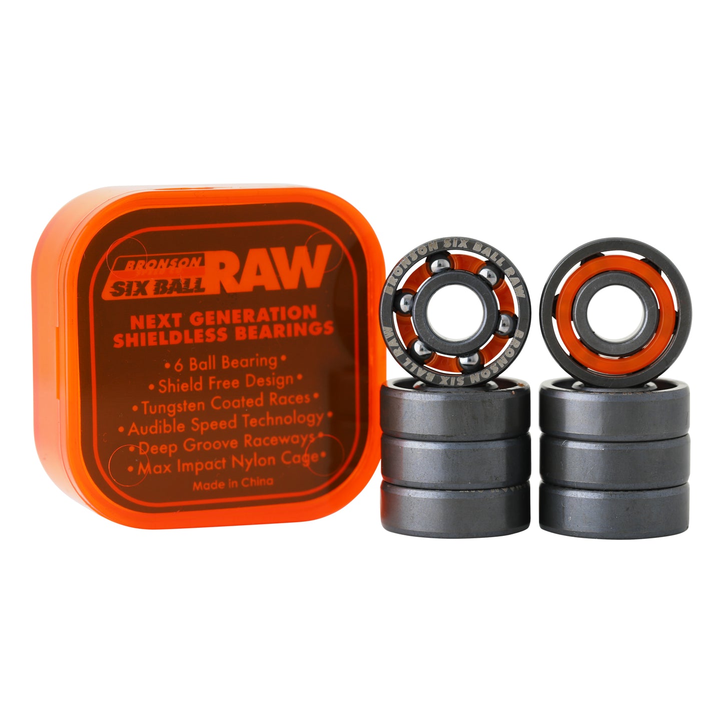 Bronson Raw 6 Ball Bearings
