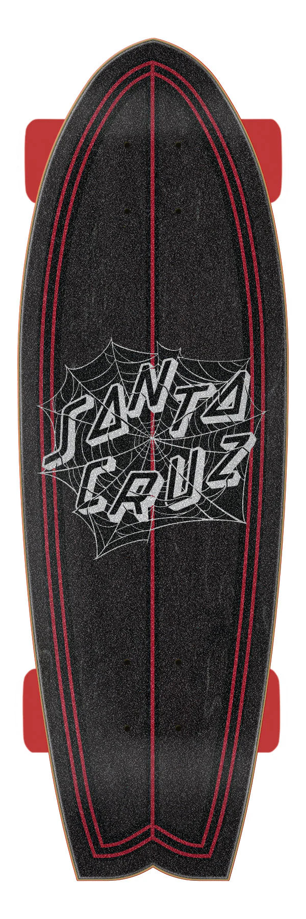 Santa Cruz Tangled Web Shark Cruzer Complete 8.81