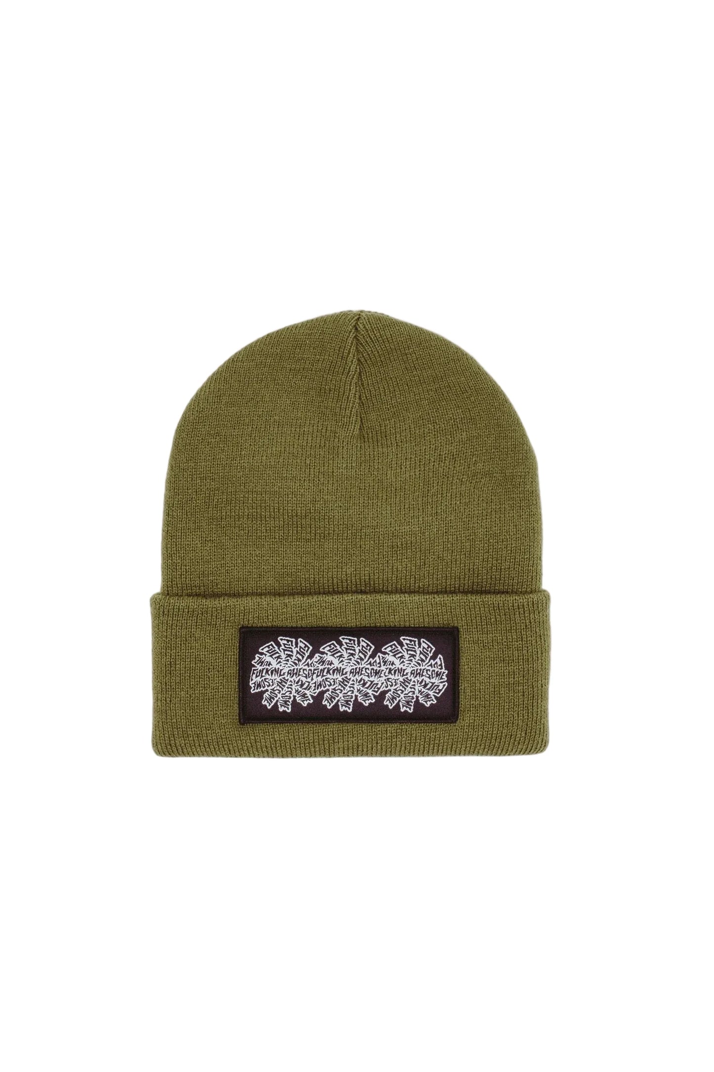FA Three Spiral Edge Stitch Beanie