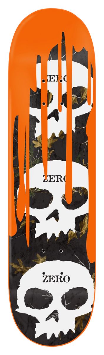 Zero Realtree 3 Skull Blood Deck 8.5