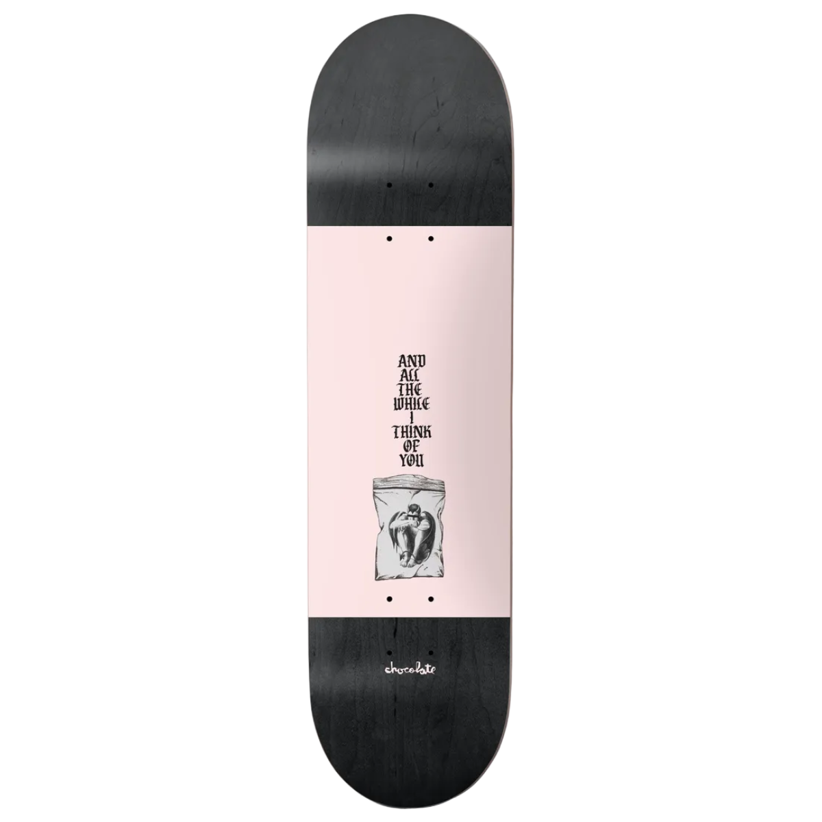 Chocolate Trahan White Lines Deck 8.5