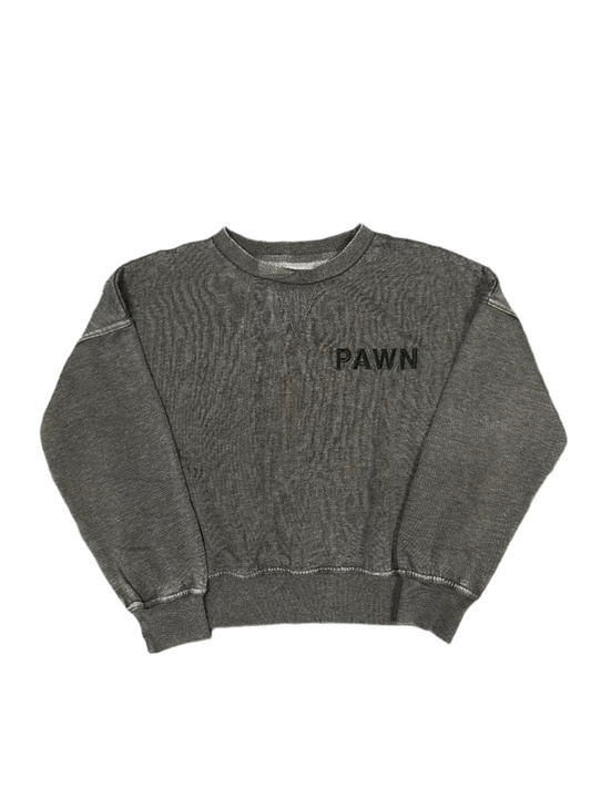 Womens Pawn Army Embroidered Crewneck