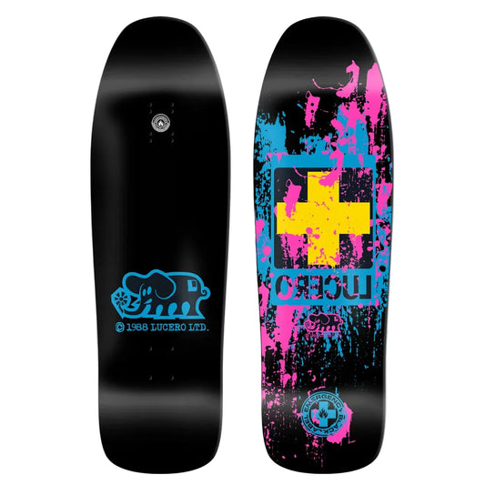Black Label Lucero Splatter Cross Deck 9.88