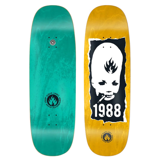 Black Label Thumbhead Torn Deck 10.0