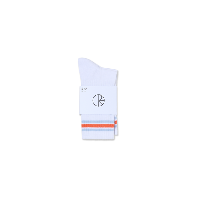 Polar Skate Co. Rib Striped Crew Socks