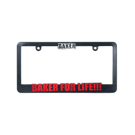 Baker For Life License Plate Frame
