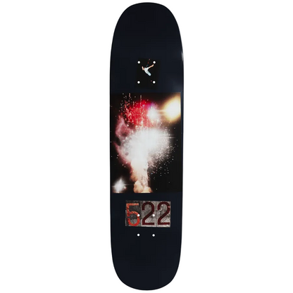 Violet Fireworks Troy Gipson Shaped Deck 8.0