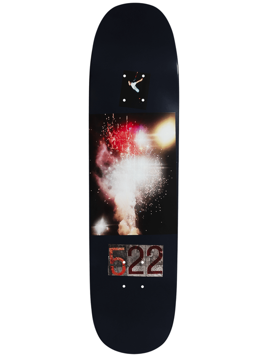 Violet Fireworks Troy Gipson Shaped Deck 8.0