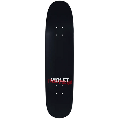 Violet Fireworks Troy Gipson Shaped Deck 8.0