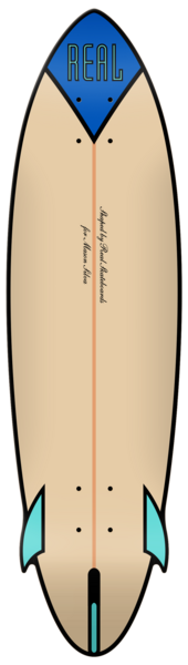 Real Skateboards Mason Speed Egg Deck 9.25