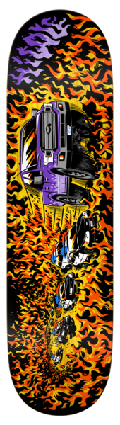Real Skateboards Nicole Pig Run Deck 8.38
