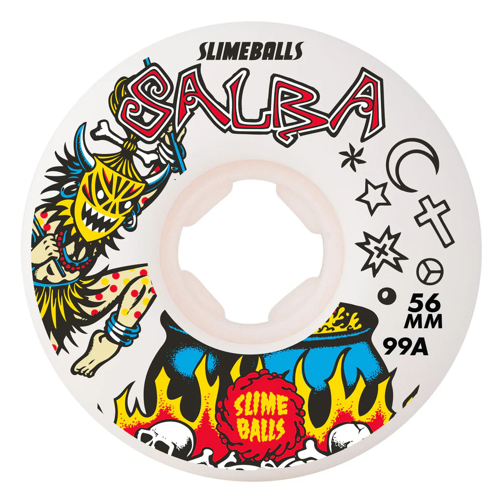 Santa Cruz Salba Witch Doctor Reissue Chubbies 99a Wheels