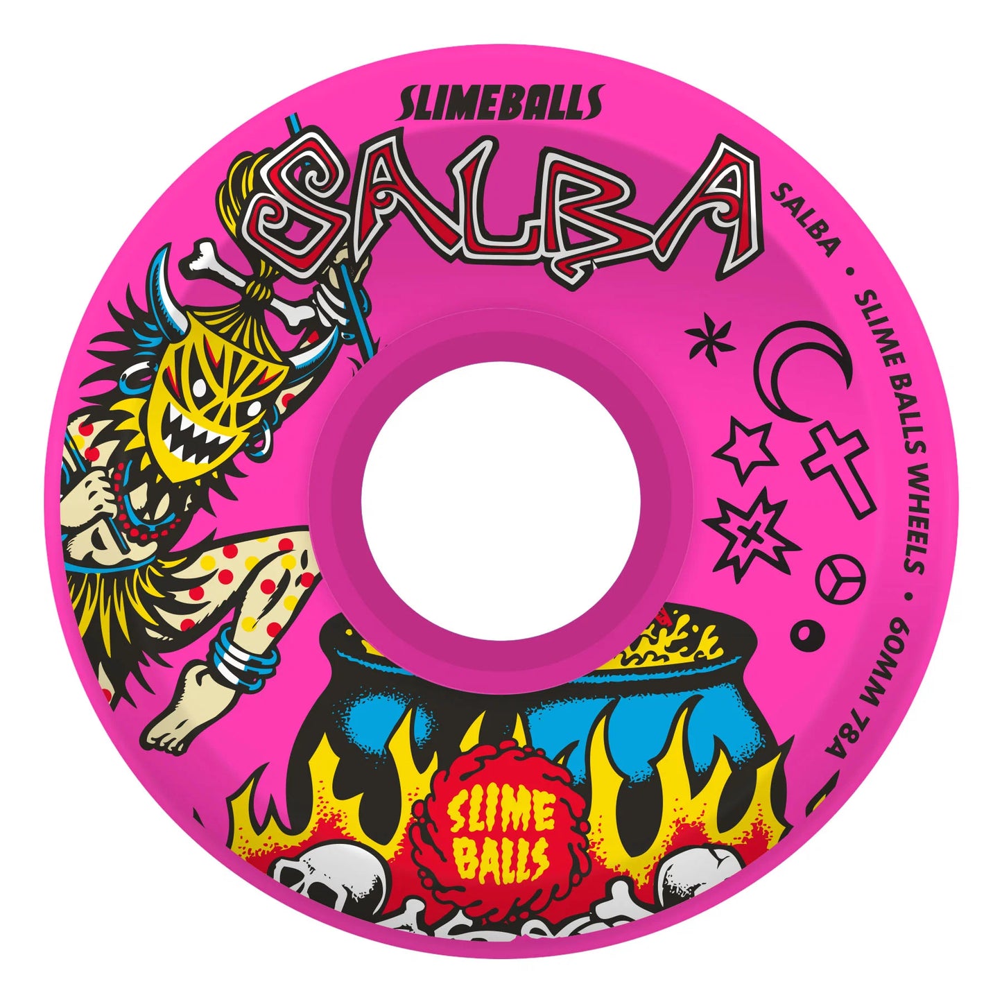 Santa Cruz Salba Witch Doctor Reissue 78a Wheels