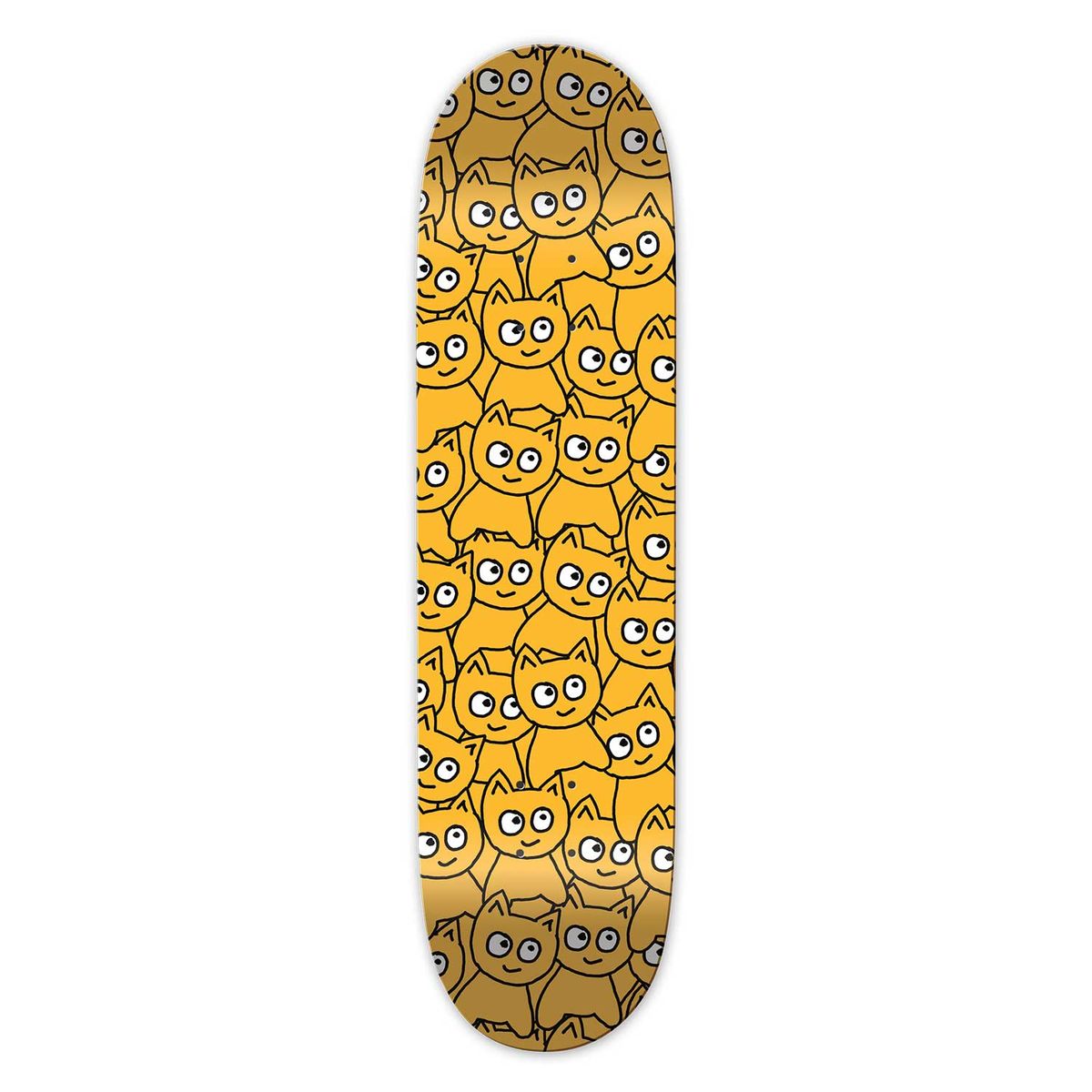 Meow Skateboards Sticker Pile Deck
