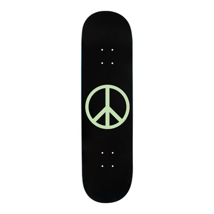 Violet Glow In the Dark Peace Deck