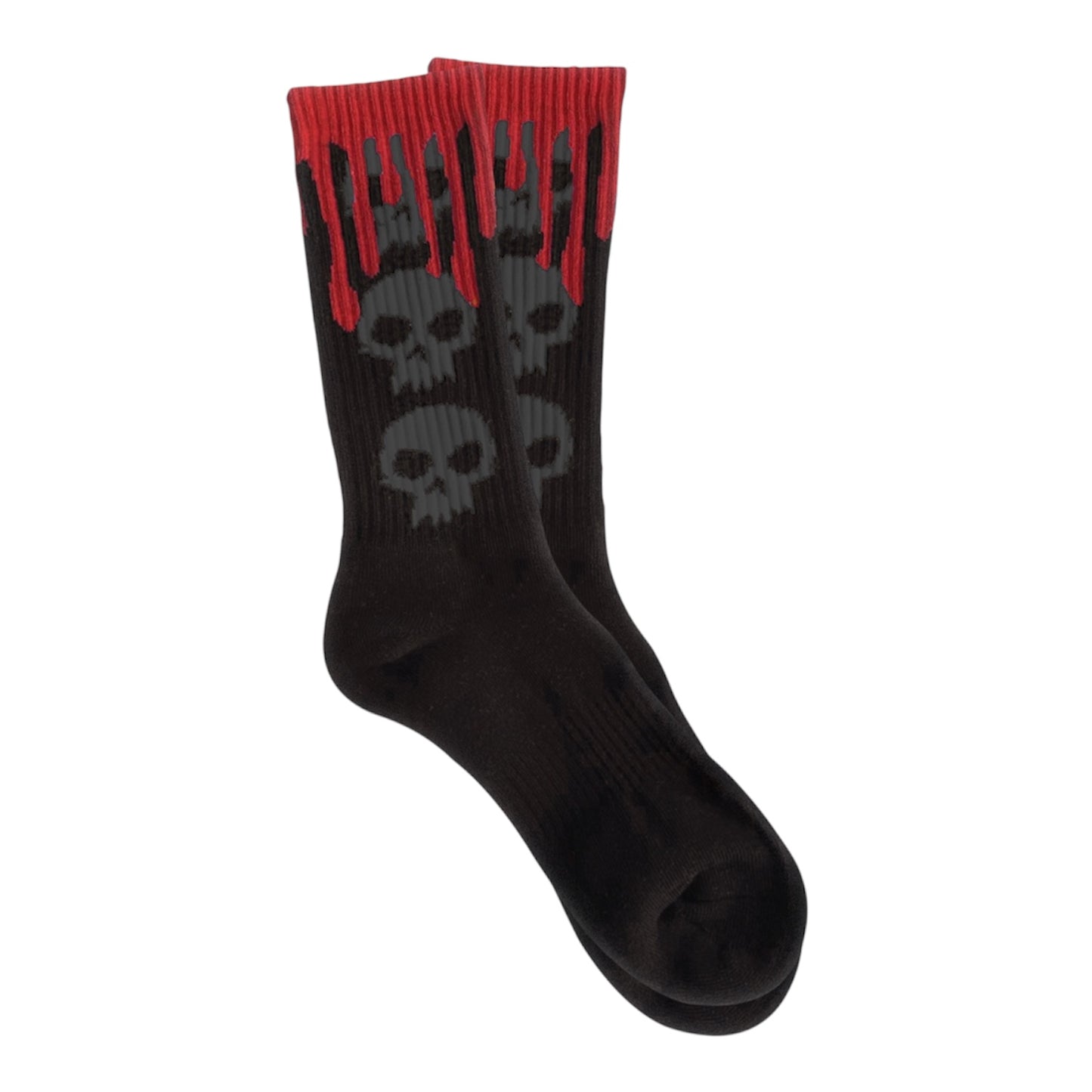 Zero 3 Skull Blood Crew Socks