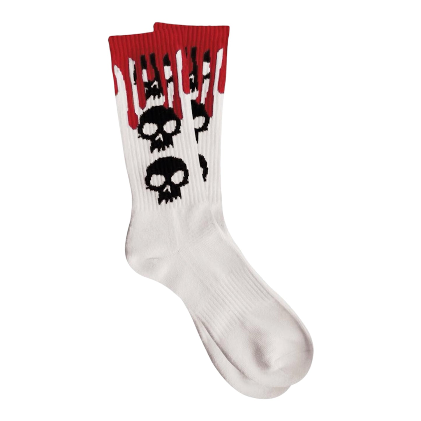 Zero 3 Skull Blood Crew Socks
