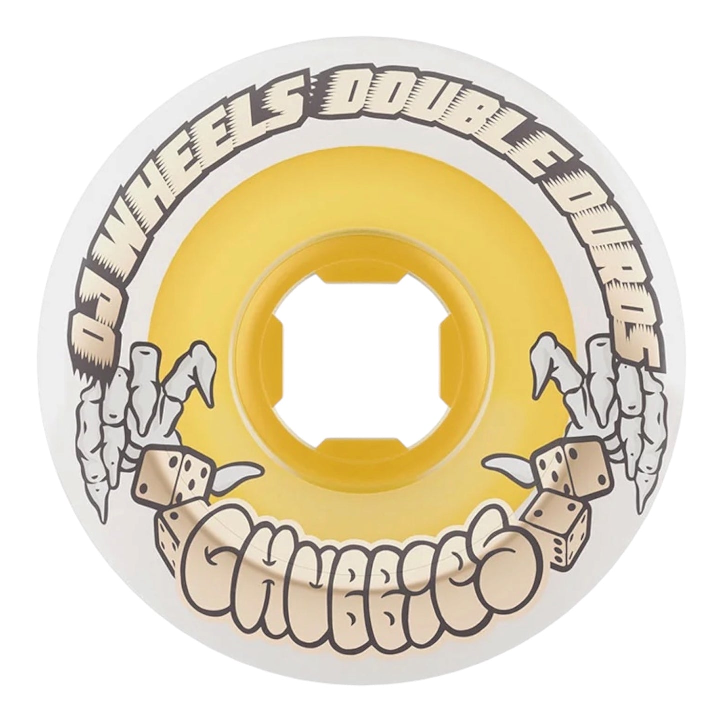 OJ Double Duro White Gum Chubbies Wheels