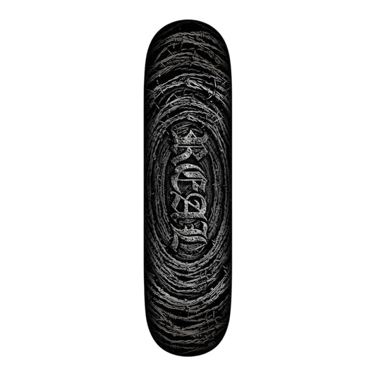 Real Barbed Wire Oval Deck