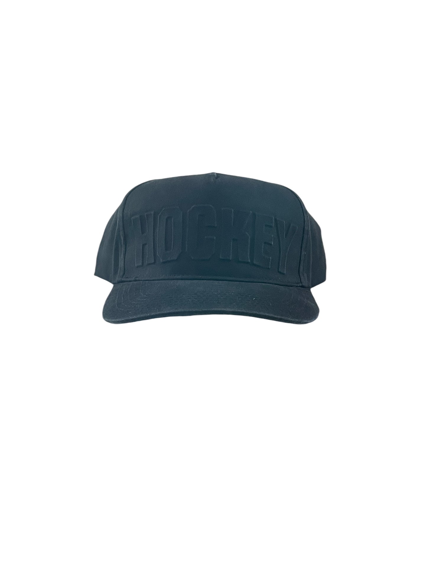 HOCKEY Embossed Hat Black