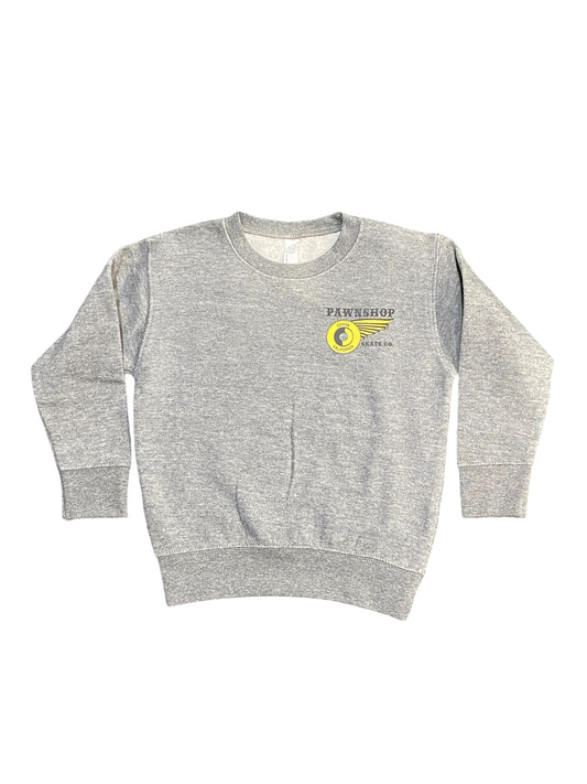 Pawnshop Wing & Wheel Crewneck (Toddler)