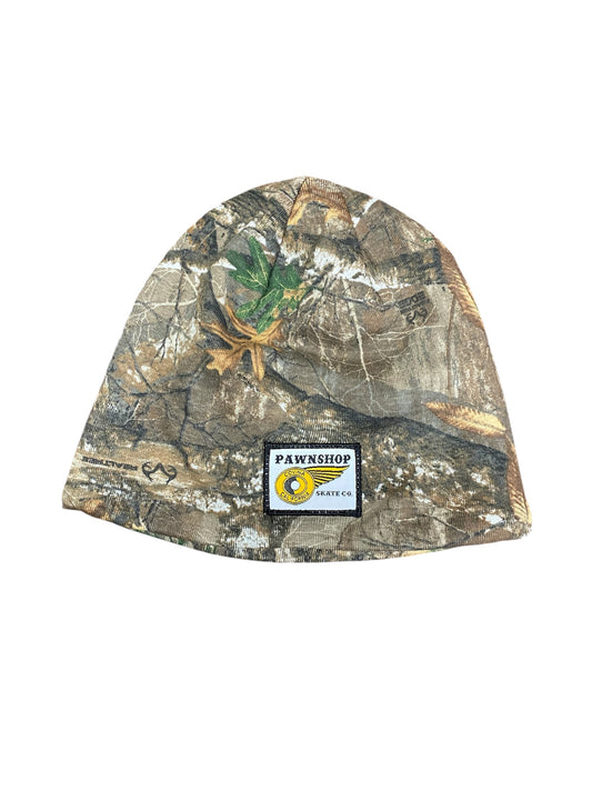 Pawnshop Woodland No Cuff Beanie