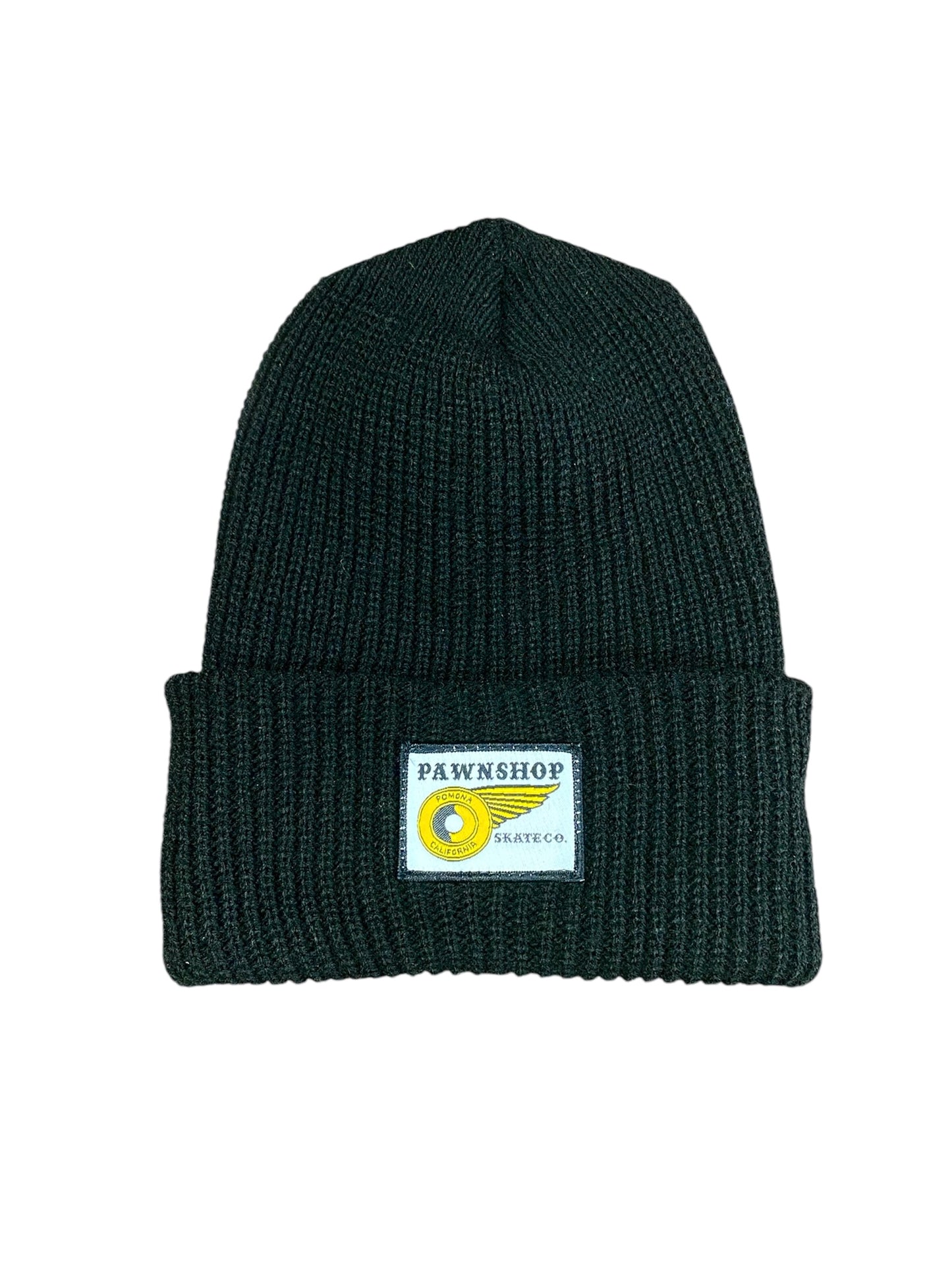 Pawnshop POMONA Knitted Watch Cap Beanie (OG Little Patch)