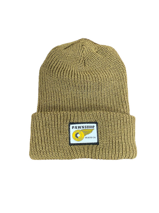 Pawnshop Classic Knitted Beanie (OG Little Patch)