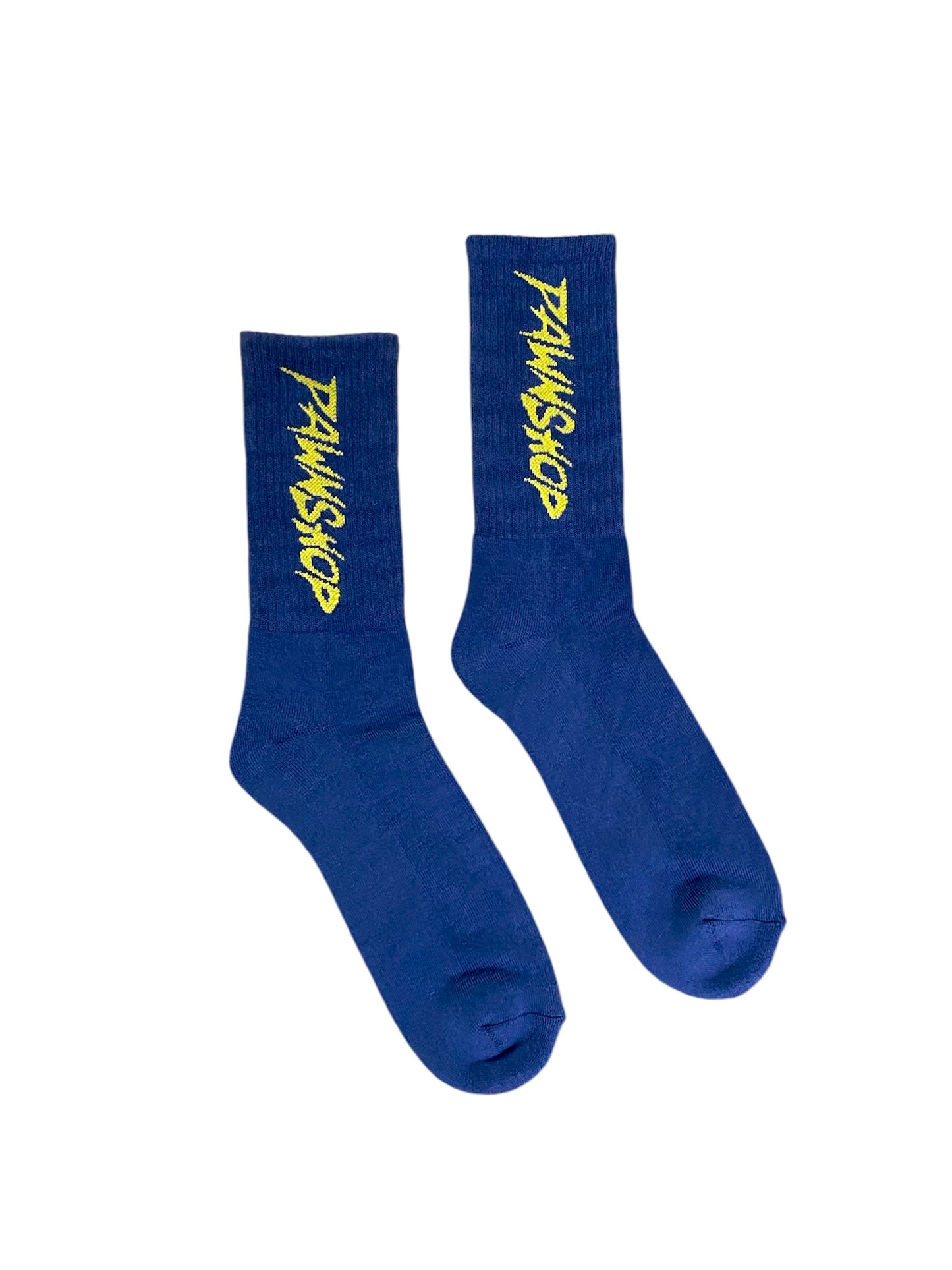 Pawnshop Outhouse Socks (Navy/Yellow)