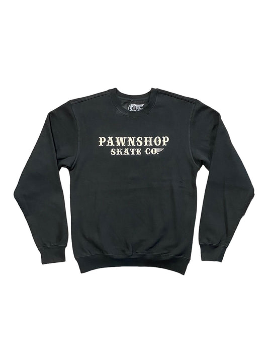 Pawnshop Skate Co Embroidered Crewneck
