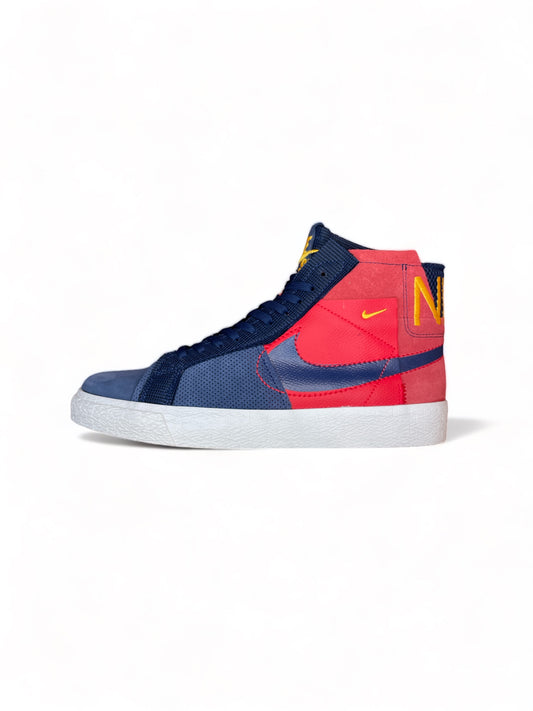 Nike SB Zoom Blazer Mid PRM (Uni Red/Midnight Navy)