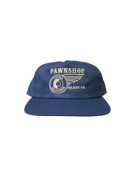 Pawnshop W&W Embroidered Deconstructed Hat (NAVY)