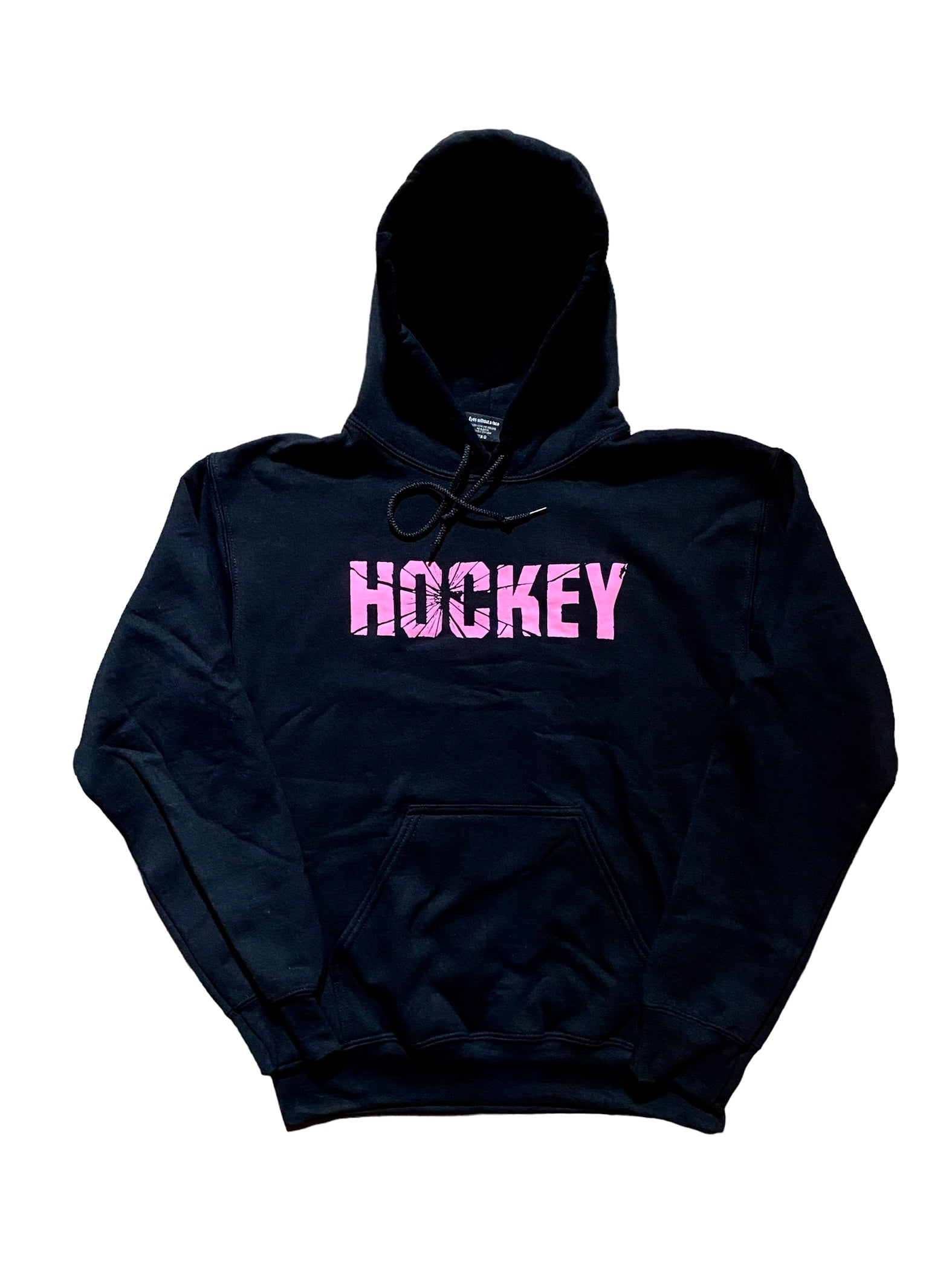 【HOCKEY】PUFF PRINT SHATTER HOODIE BLACK Hockey Shatter Puff Paint Black Hoodie | Pueblo Mall