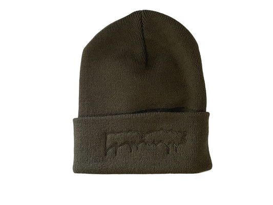 Fucking Awesome Drip Embroidered Beanie