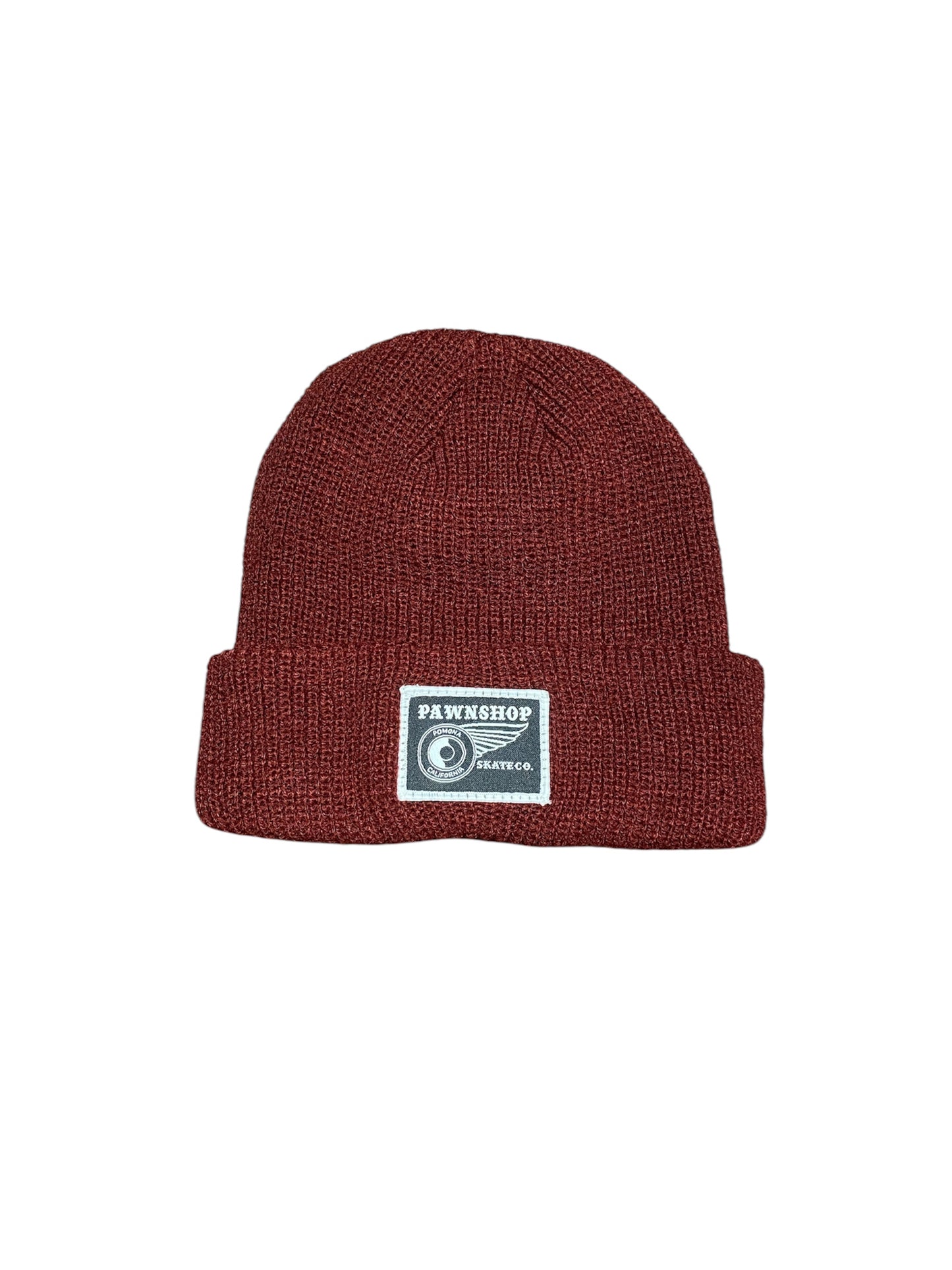 Pawnshop Wing & Wheel Patch Knitted Beanie