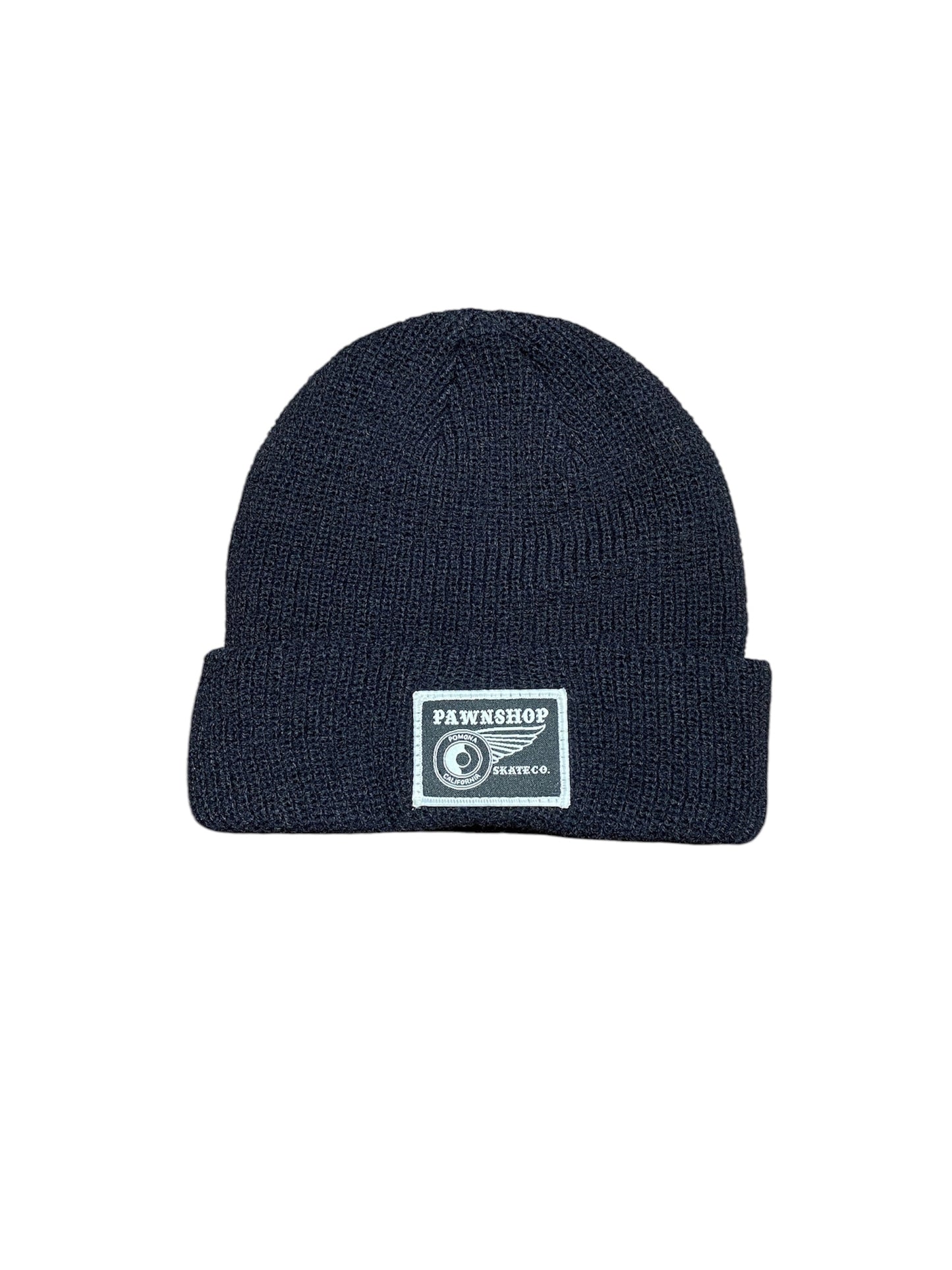 Pawnshop Wing & Wheel Patch Knitted Beanie