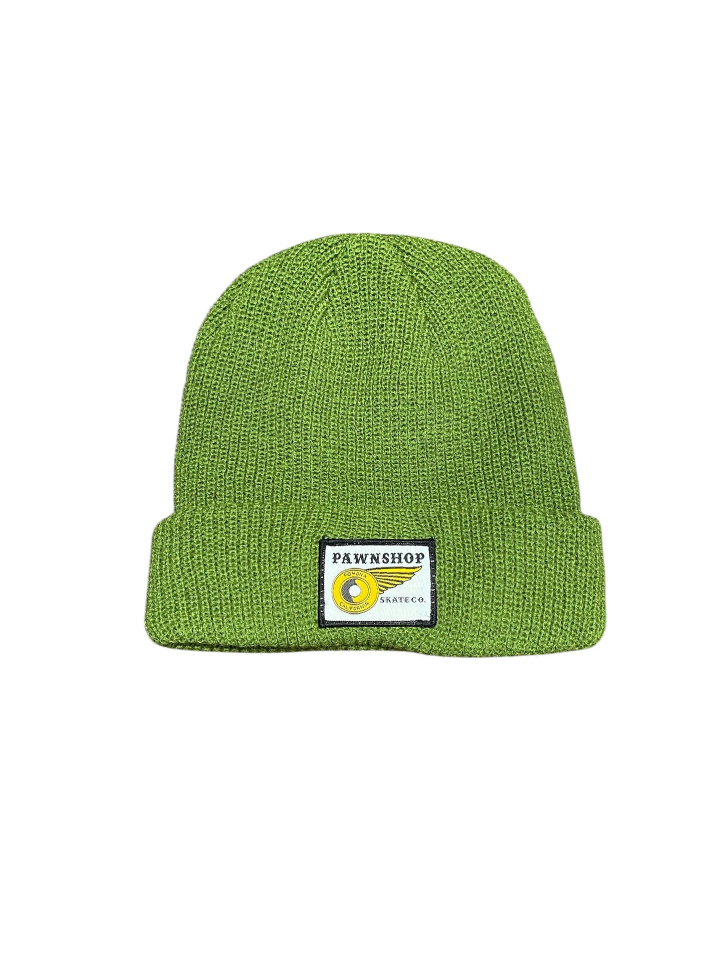 Pawnshop Wing & Wheel Patch Knitted Beanie