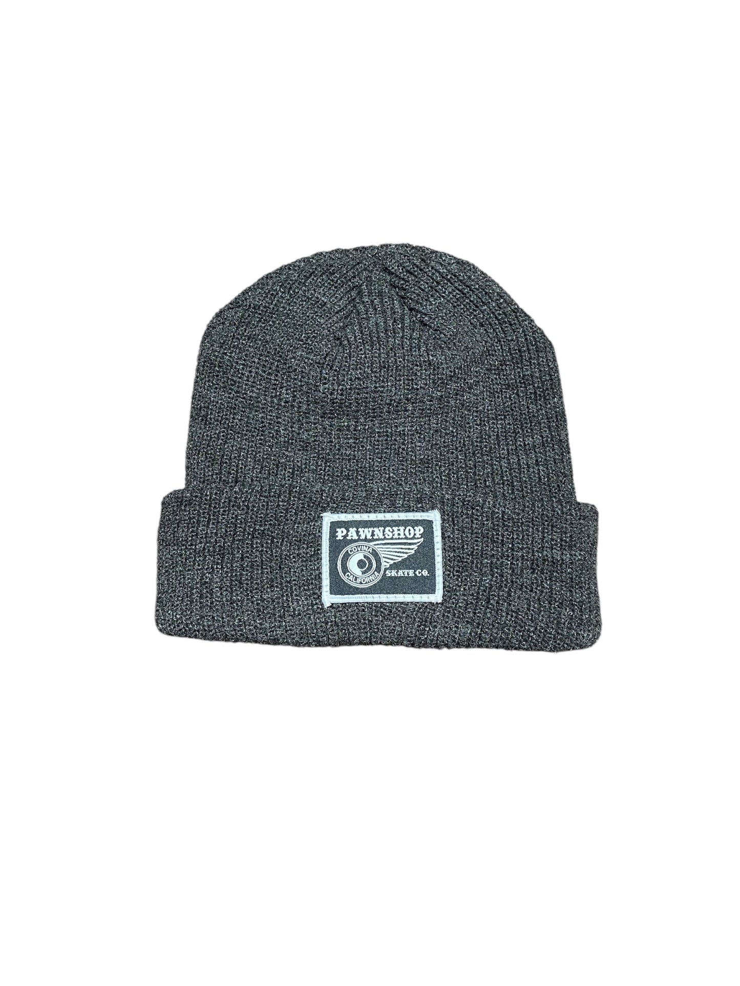 Pawnshop Wing & Wheel Patch Knitted Beanie