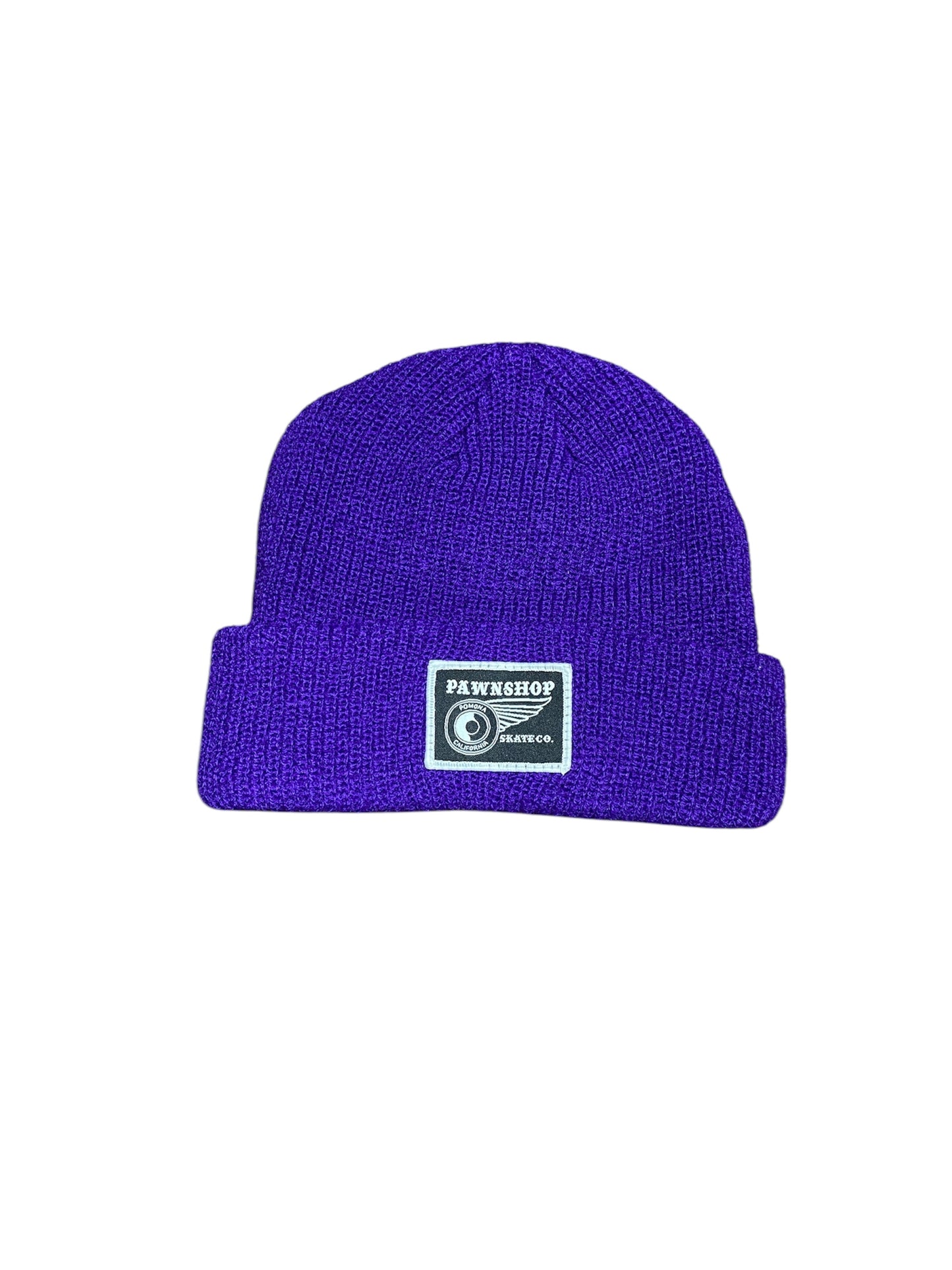 Pawnshop Wing & Wheel Patch Knitted Beanie