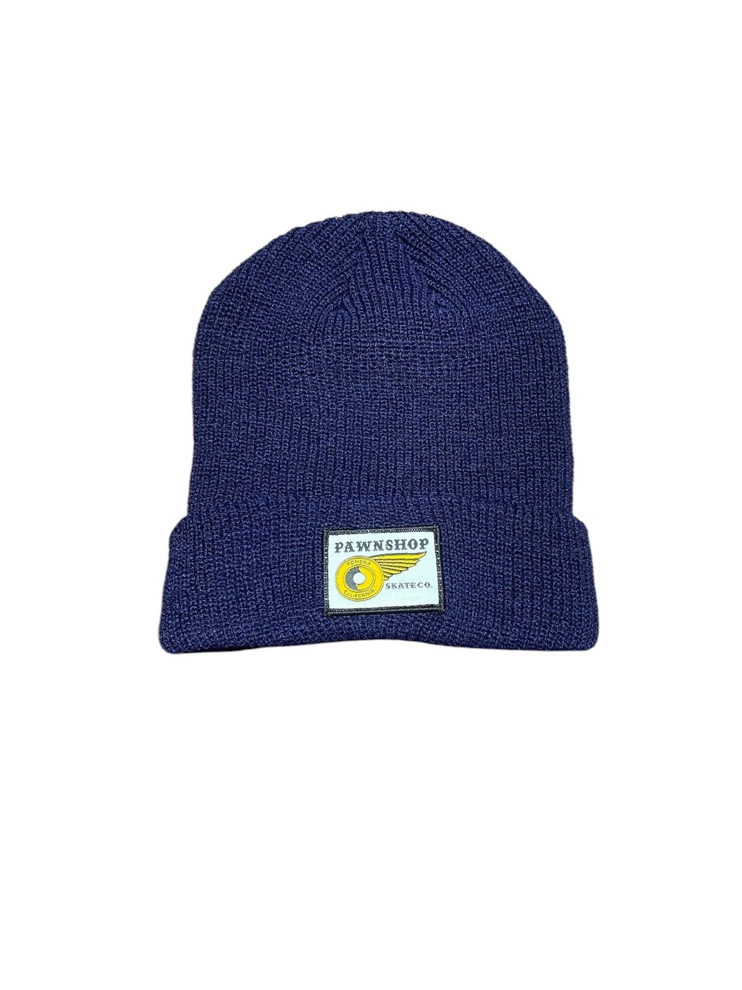 Pawnshop Wing & Wheel Patch Knitted Beanie