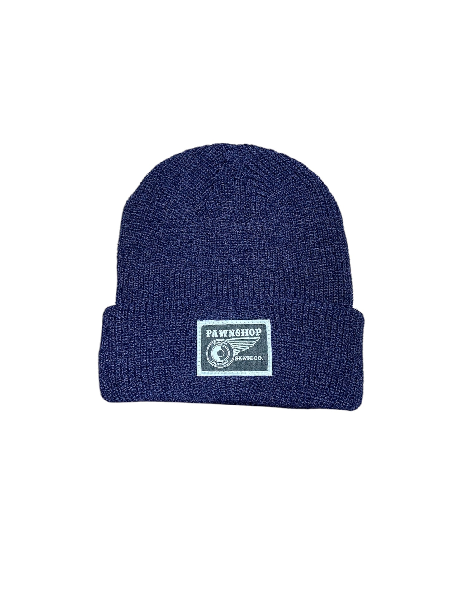 Pawnshop Wing & Wheel Patch Knitted Beanie