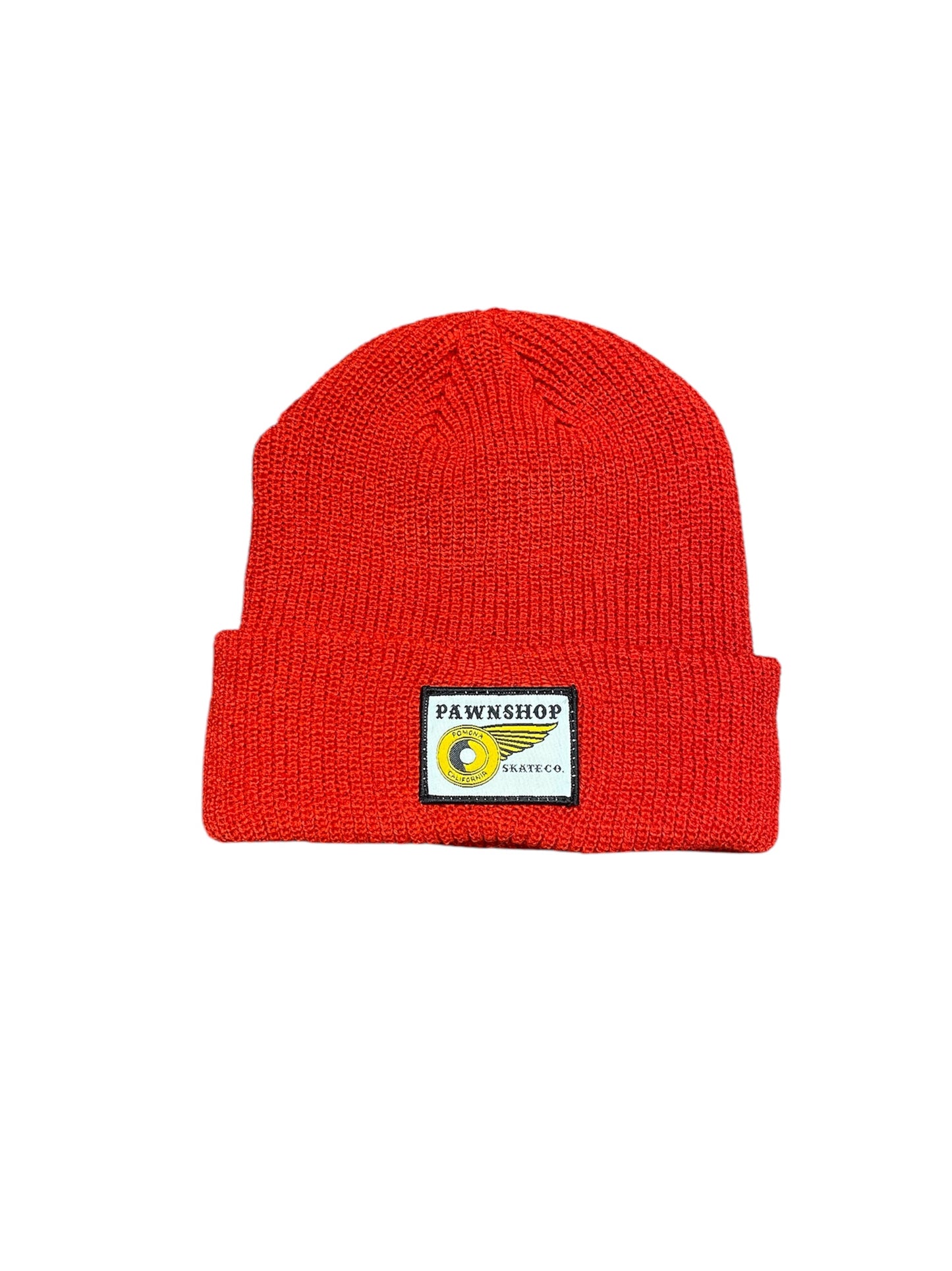 Pawnshop Wing & Wheel Patch Knitted Beanie