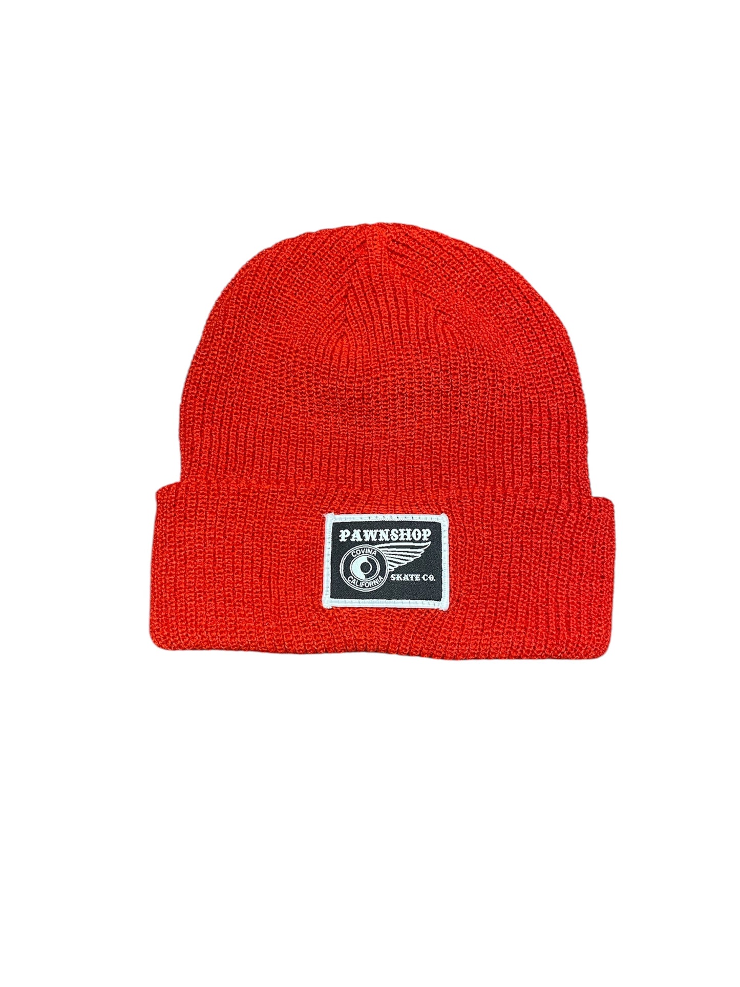 Pawnshop Wing & Wheel Patch Knitted Beanie