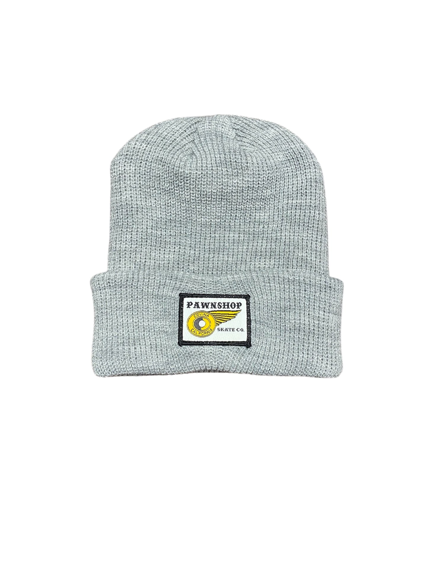 Pawnshop Wing & Wheel Patch Knitted Beanie