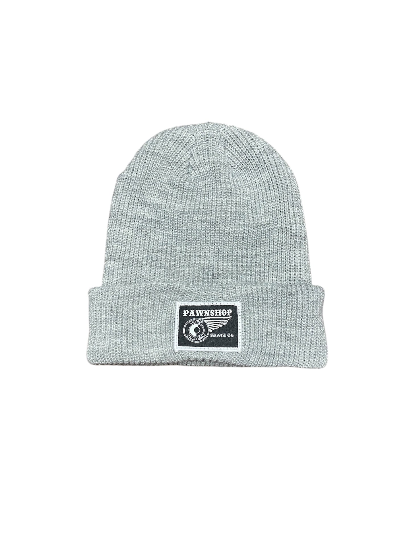 Pawnshop Wing & Wheel Patch Knitted Beanie