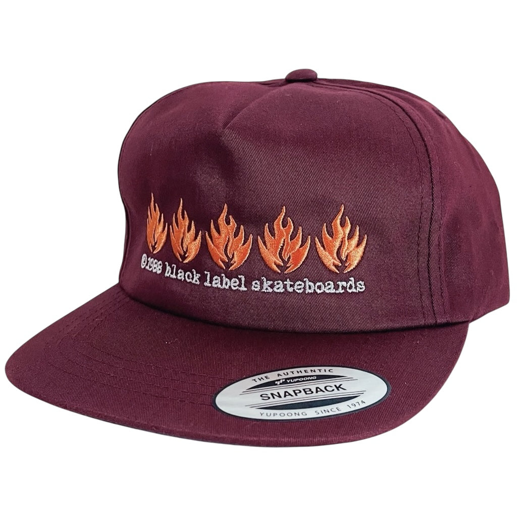 BLACK LABEL 5 Flame Hat